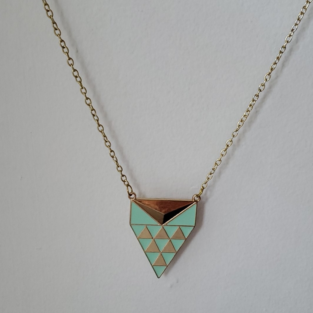 Aqua Drop 28" Long Necklace